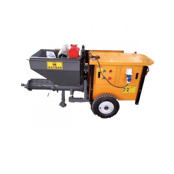 India distributors 415V 3 phase electric mortar sprayer cement plastering machine